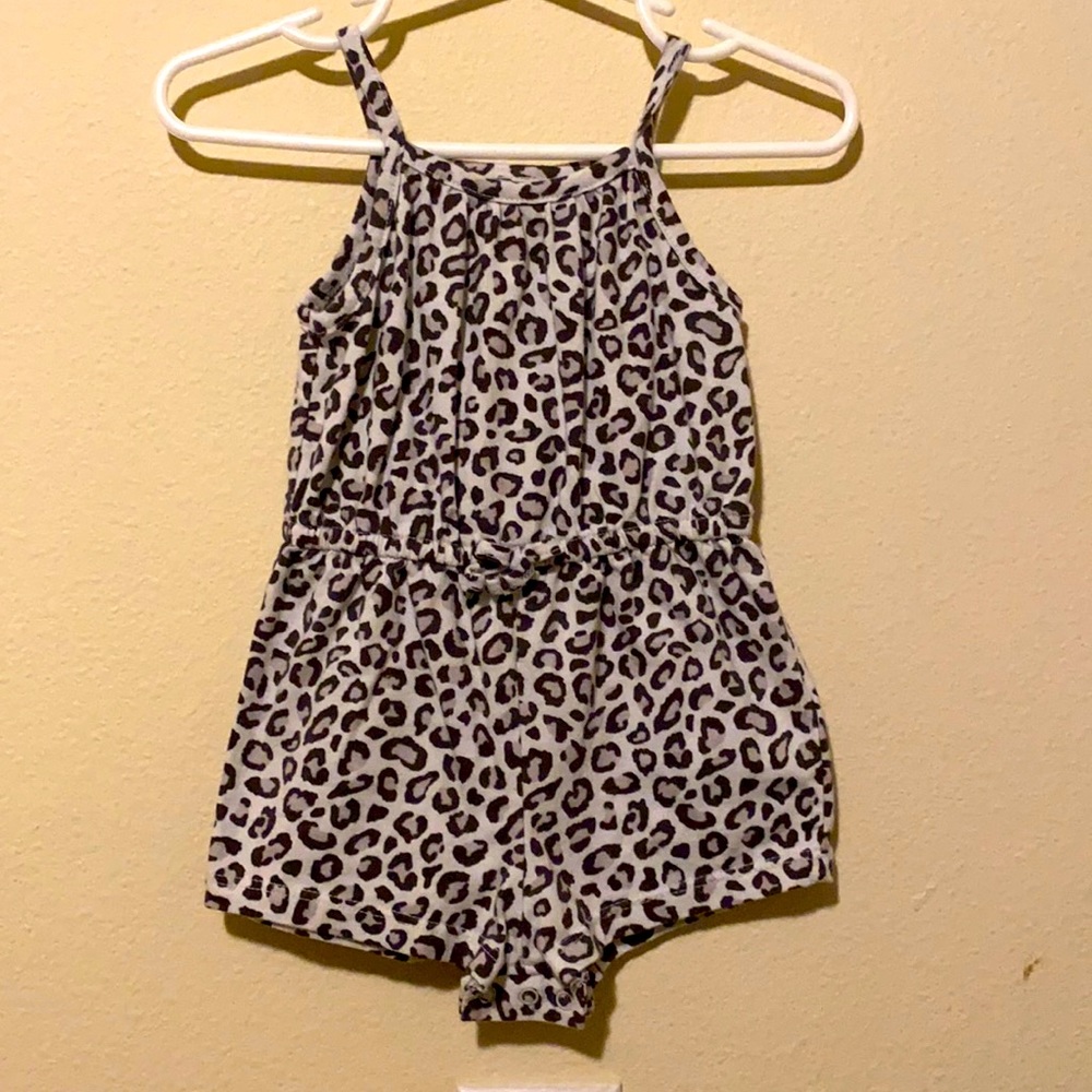 Leopard Print Onesie/Romper